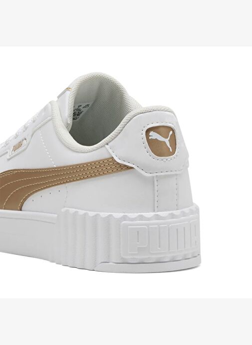 Puma Carina 3.0 DayINight Kadın Beyaz Sneaker Ayakkabı 40264101 - Görsel 6