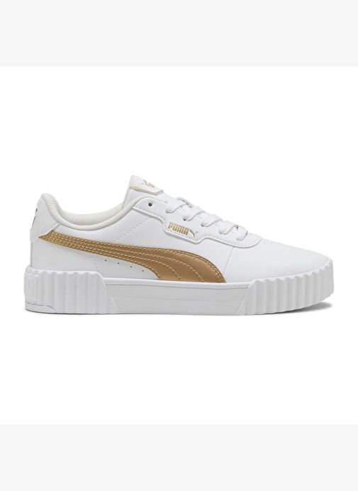 Puma Carina 3.0 DayINight Kadın Beyaz Sneaker Ayakkabı 40264101 - Görsel 2