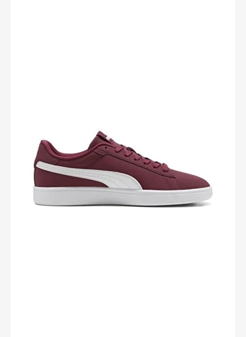 Puma Smash 3.0 Buck Erkek Bordo Sneaker Ayakkabı 39233618 - Görsel 2
