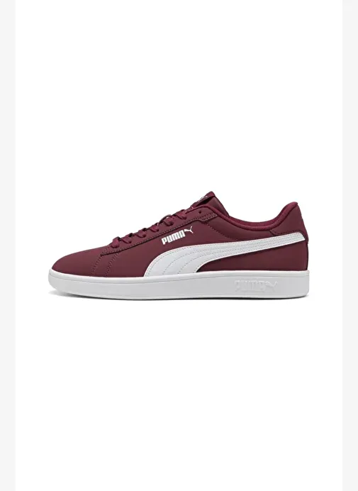 Puma Smash 3.0 Buck Erkek Bordo Sneaker Ayakkabı 39233618 - Görsel 3