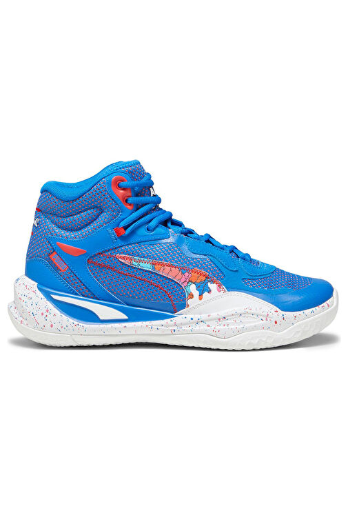 Puma Puma Mavi Playmaker Pro Mid Basketbol Ayakkabı 37928401 Basketbol Ayakkabıları | Boyner Mavi - 3. görsel