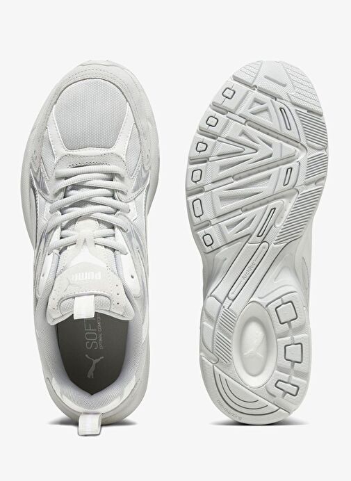 Puma Kadın Milenio Tech Suede Cool Light Beyaz Spor Ayakkabı Sneaker - 39348902 - Görsel 7