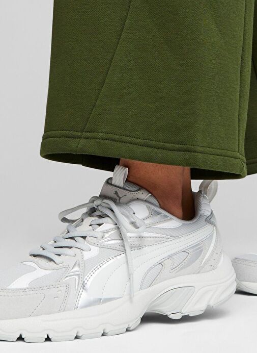 Puma Kadın Milenio Tech Suede Cool Light Beyaz Spor Ayakkabı Sneaker - 39348902 - Görsel 5