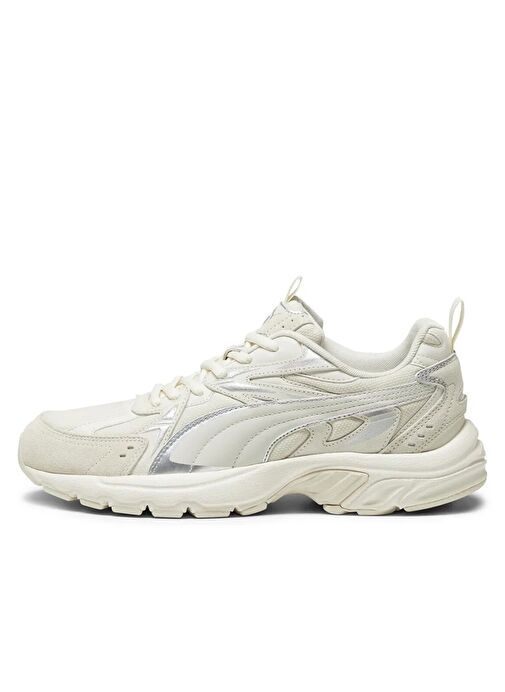 Puma Kadın Milenio Tech Suede Cool Light Beyaz Spor Ayakkabı Sneaker - 39348902 - Görsel 2