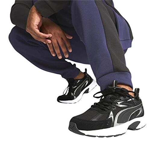 Puma Milenio Tech Suede Erkek Siyah Ayakkabı - Görsel 4