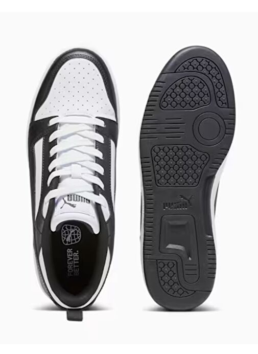 Puma Rebound v6 Low Unisex Spor Ayakkabı Siyah 39232801 - Görsel 4