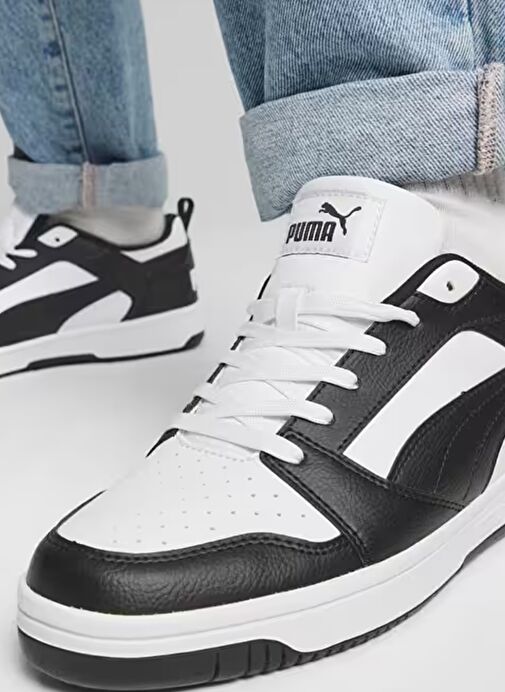 Puma Rebound v6 Low Unisex Spor Ayakkabı Siyah 39232801 - Görsel 8