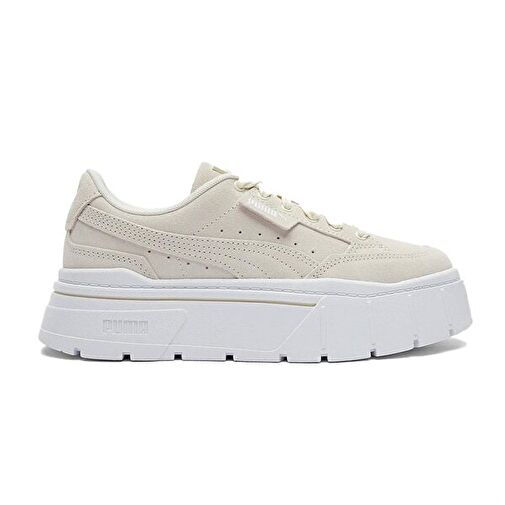 Puma Mayze Stack Suede Wns Kadın Günlük Ayakkabı 383983-09 Beyaz - Görsel 2
