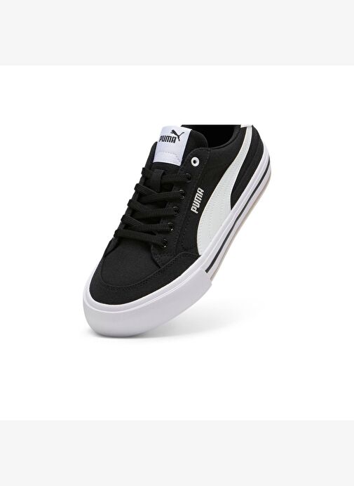 Puma Court Classic Vulc Fs Erkek Günlük Ayakkabı 396353-03 Siyah - Görsel 6