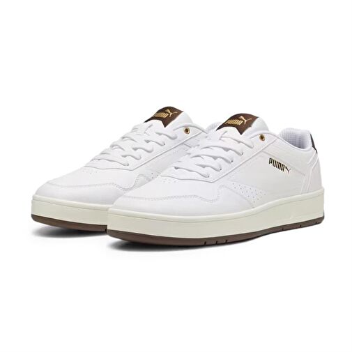 Puma Court Classic Erkek Günlük Ayakkabı 395018-04 Beyaz - Görsel 3