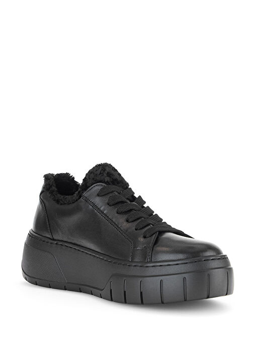 Gabor Siyah Kadın Deri Günlük Ayakkabı 10GAB1AYKK00009 - Görsel 3