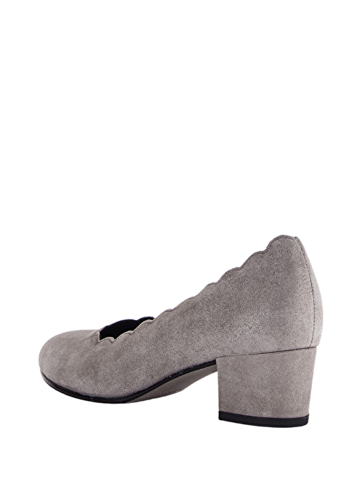 52221 Gabor Kadın Süet Deri Topuklu Ayakkabı 3.5-7.5 - Görsel 3