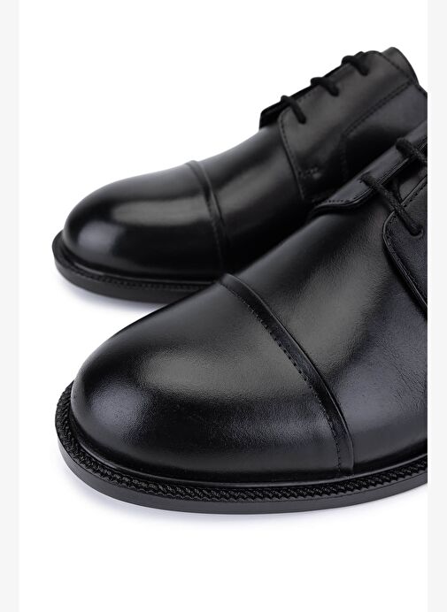 Tamer Tanca Tamer Tanca Erkek Hakiki Deri Siyah Klasik Ayakkabı Boyner'de! Siyah - 4. görsel