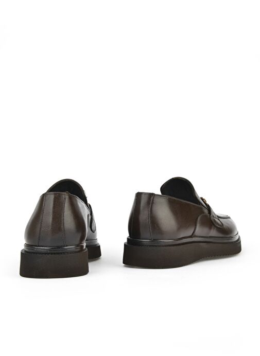 Ziya, Erkek Hakiki Deri Klasik Ayakkabı 15148Z872 Kahve - Görsel 5