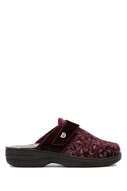 Kifidis Bordo Kadın Ev Terliği 10GLF1TERK00003 - Görsel 2