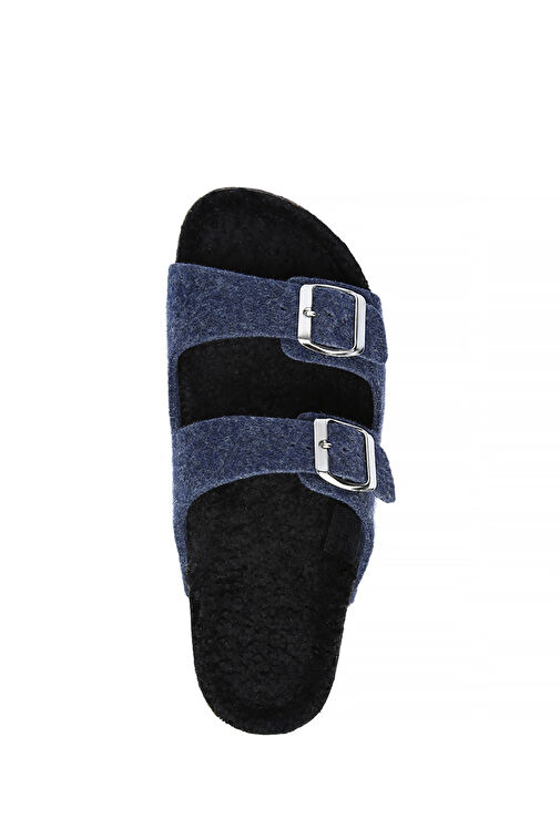 K10260KK Kifidis Soft Step Kadın Keçe Mantar Terlik 36-41 - Görsel 5