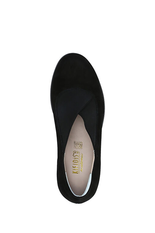 Kifidis Siyah Kadın Deri Günlük Ayakkabı 10KFA1AYKK00004 - Görsel 3