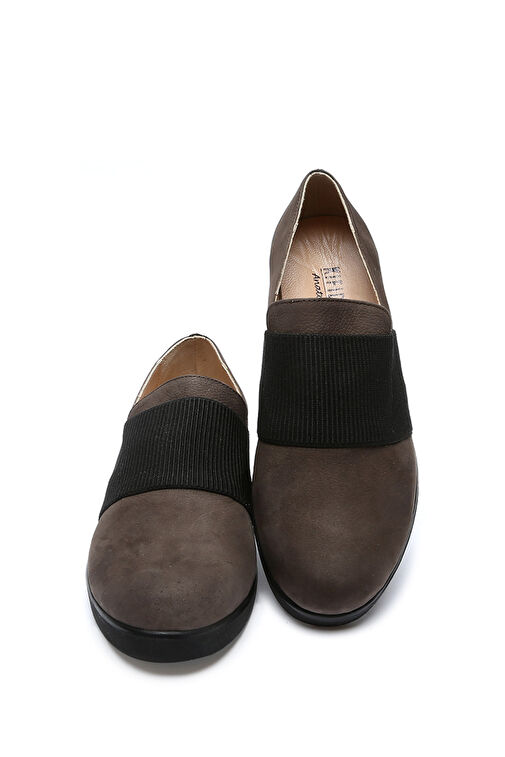 AC582608 Kifidis Anatomik Kadın Deri Ayakkabı 36-41 - Görsel 3