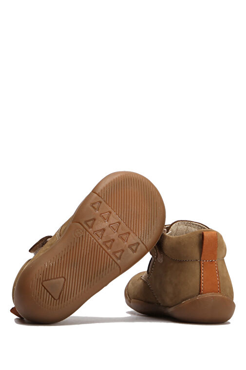 Kifidis Bej Çocuk Nubuk Deri Günlük Ayakkabı 10KİP1ILKUÇ0003 - Görsel 4