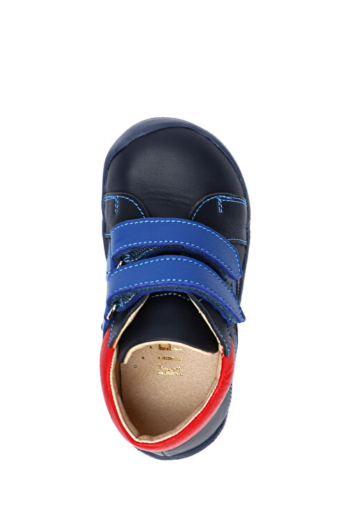 Kifidis Mavi-Kırmızı Erkek Çocuk Deri Günlük Ayakkabı 12KIP1AYKEC0001 - Görsel 5