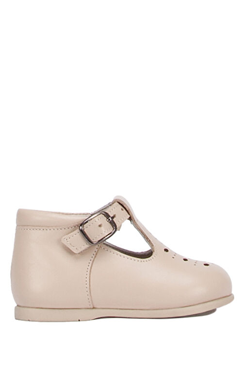 Kifidis Krem Kız Çocuk Deri Günlük Ayakkabı 12KİP1ILKUÇ0006 - Görsel 2