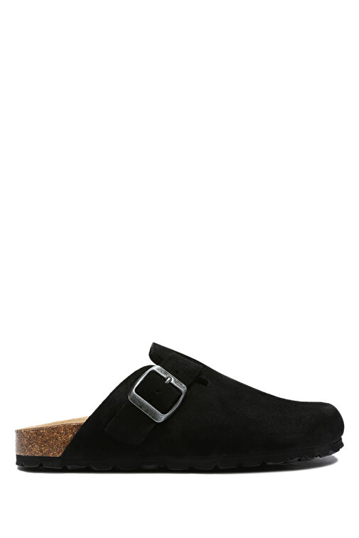 K13789SD Kifidis Soft Step Kadın Süet Deri Sabo Mantar Terlik 36-41 - Görsel 2