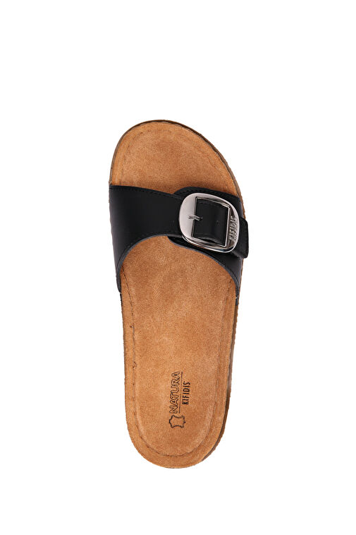 SIB213610 Kifidis-Natura Kadın Anatomik Deri Terlik 36-41 - Görsel 3