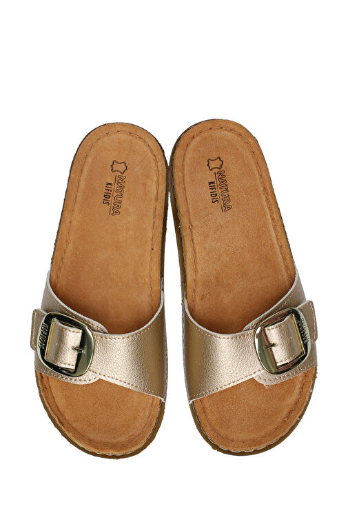 SIB213610 Kifidis-Natura Kadın Anatomik Deri Terlik 36-41 - Görsel 3