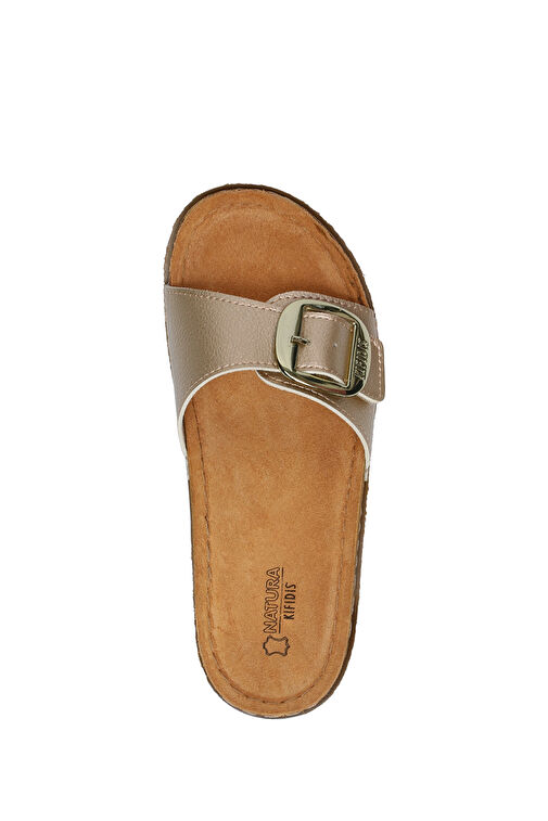 SIB213610 Kifidis-Natura Kadın Anatomik Deri Terlik 36-41 - Görsel 4