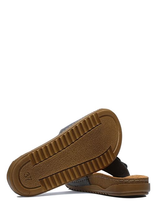 SIB213610 Kifidis-Natura Kadın Anatomik Deri Terlik 36-41 - Görsel 3