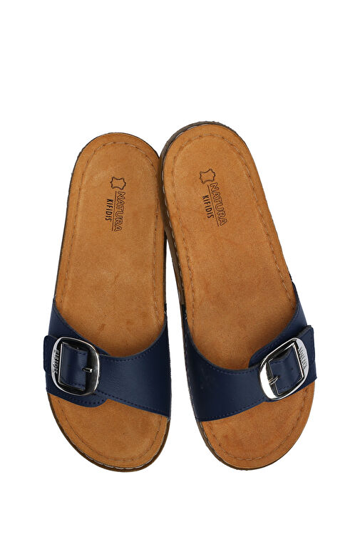 SIB213610 Kifidis-Natura Kadın Anatomik Deri Terlik 36-41 - Görsel 3