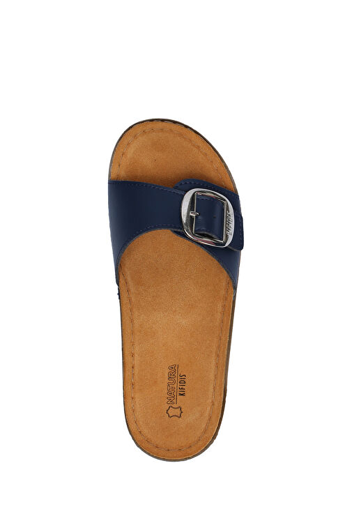 SIB213610 Kifidis-Natura Kadın Anatomik Deri Terlik 36-41 - Görsel 5