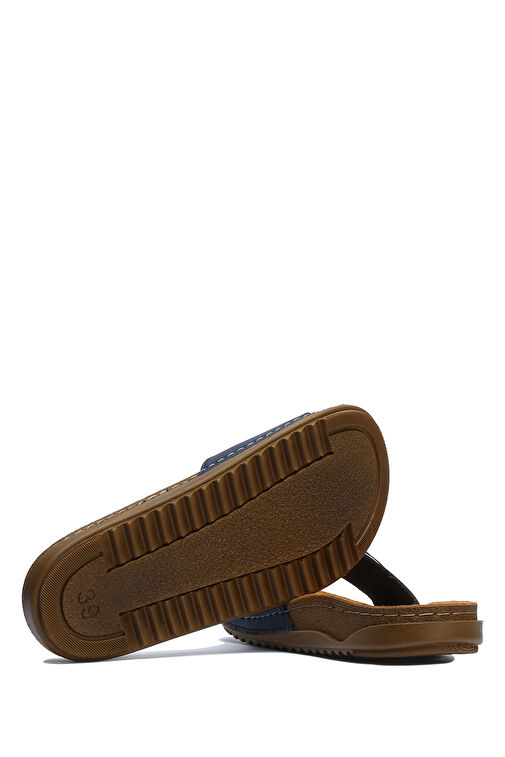 SIB213610 Kifidis-Natura Kadın Anatomik Deri Terlik 36-41 - Görsel 8