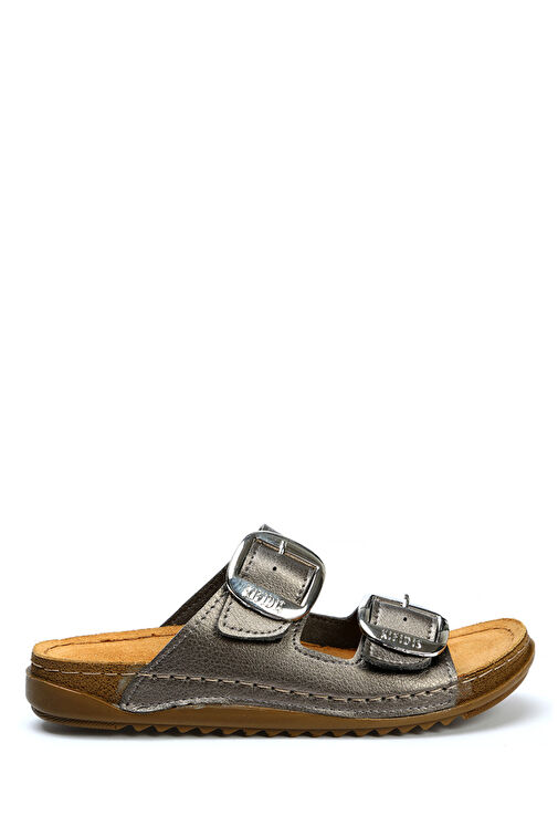 SIB213615 Kifidis-Natura Kadın Anatomik Deri Terlik 36-41 - Görsel 2