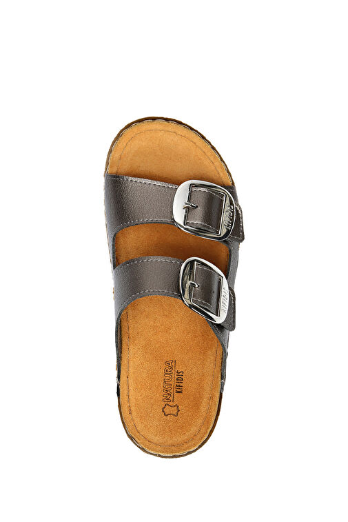 SIB213615 Kifidis-Natura Kadın Anatomik Deri Terlik 36-41 - Görsel 3