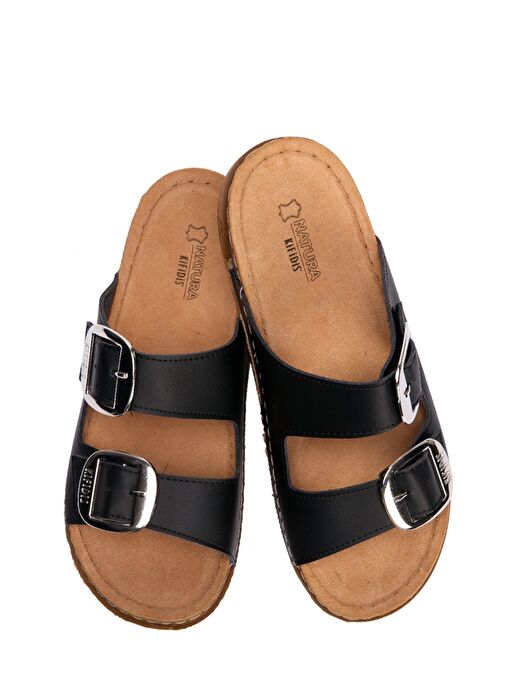 SIB213615 Kifidis-Natura Kadın Anatomik Deri Terlik 36-41 - Görsel 4