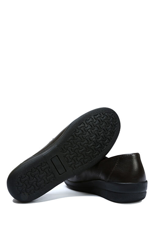 Kifidis Kahverengi Kadın Deri Günlük Ayakkabı 1ACF1AYKK000060 - Görsel 3