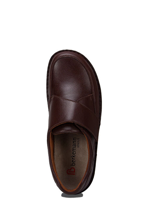 5704 Berkemann Markus Erkek Anatomik Velkrolu Deri Ayakkabı 6.0-12.0 - Görsel 5