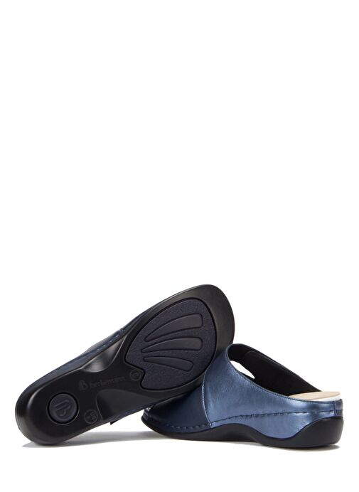 1013 Berkemann Andrea Kadın Anatomik Deri Terlik 3.0-8.5 - Görsel 5