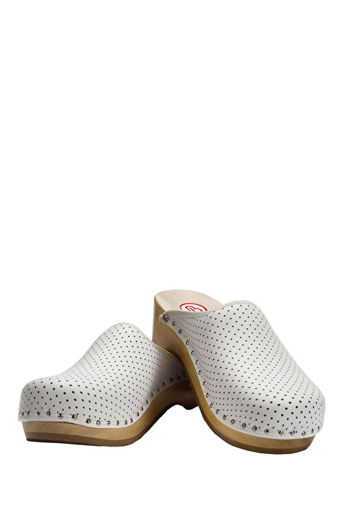 Berkemann Beyaz Erkek Deri Terlik 3BER1SABE000001 - Görsel 4