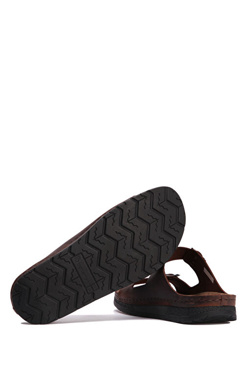 Berkemann Kahverengi Erkek Deri Terlik 3BER1TERE000007 - Görsel 3