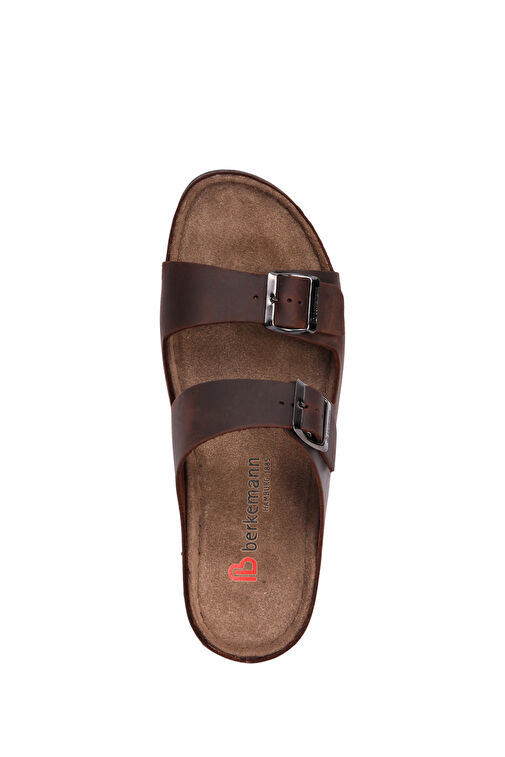 Berkemann Kahverengi Erkek Deri Terlik 3BER1TERE000007 - Görsel 4