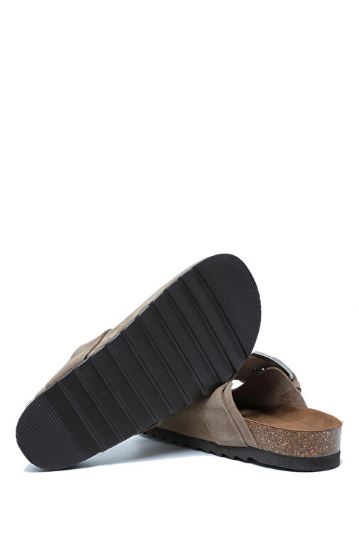 Kifidis Vizon Kadın Süet Terlik 12KST1TERK00003 - Görsel 4