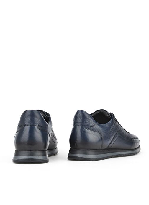 Ziya, Erkek Hakiki Deri Ayakkabı 151745Z0828 Lacivert - Görsel 4
