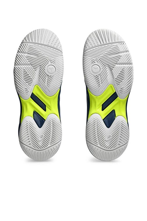 Asics Gel Game 9 GS Çocuk Beyaz Tenis Ayakkabısı - Görsel 8