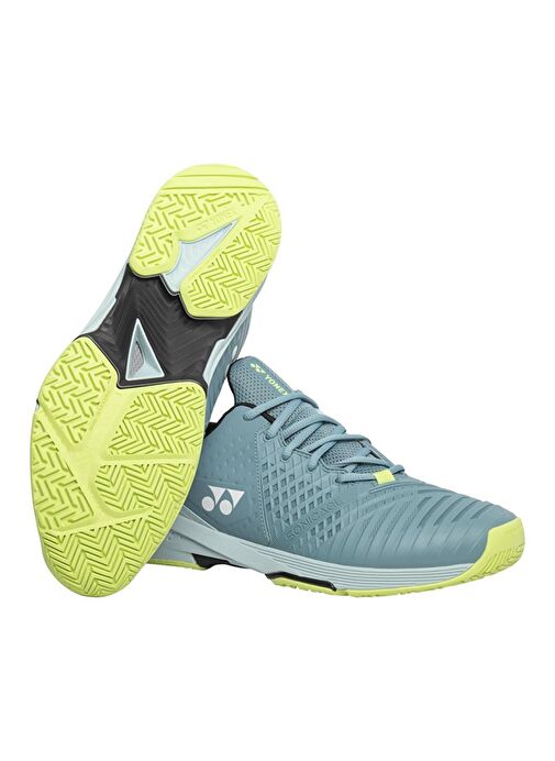Yonex 23 Sonicage 3 Wide All Court Mavi Erkek Tenis Ayakkabısı - Görsel 7