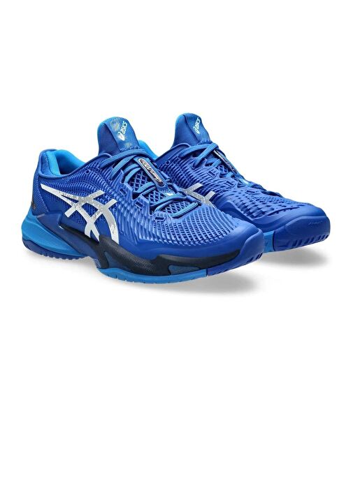 Asics Court FF 3 Novak Mavi Erkek Tenis Ayakkabısı - Görsel 4