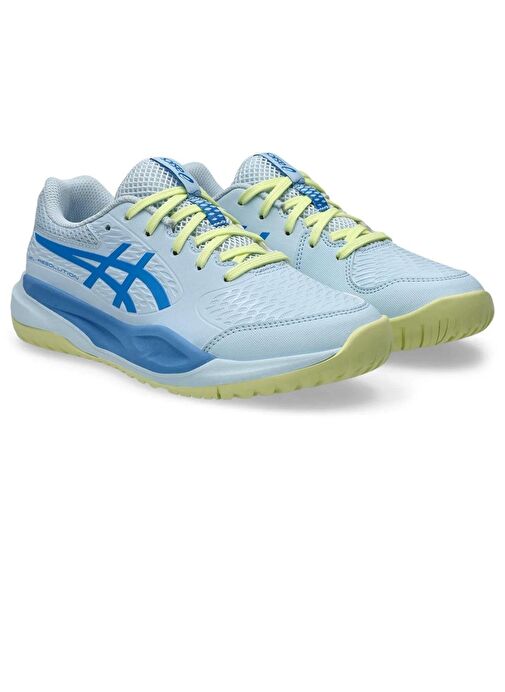Asics Gel Resolution X Çocuk Mavi Tenis Ayakkabısı - Görsel 6