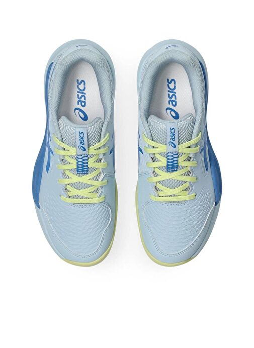 Asics Gel Resolution X Çocuk Mavi Tenis Ayakkabısı - Görsel 8