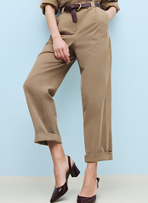 Ziya, Kadın Hakiki Deri Topuklu Ayakkabı 1511030Z2555 Bordo - Görsel 6